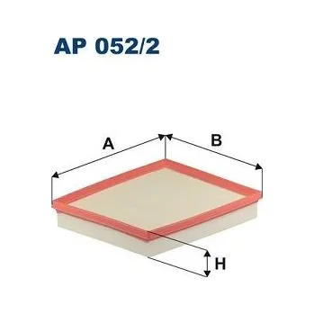 Vzduchový filtr Vzduchový filtr FILTRON AP 052/2