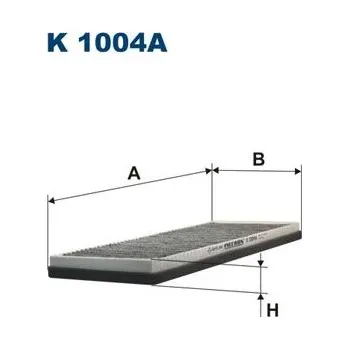 Autodíl Filtr, vzduch v interiéru FILTRON K 1004A