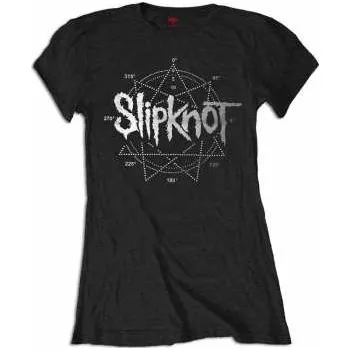 Pánské tričko Merch Slipknot: Dámské Tričko Logo Slipknot Star M 2022