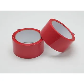 Lepicí páska Páska lepící 48x66m červená PF