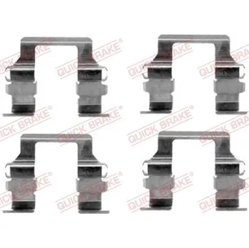 Brzdový systém Sada příslušenství, obložení kotoučové brzdy Quick Brake 109-1164