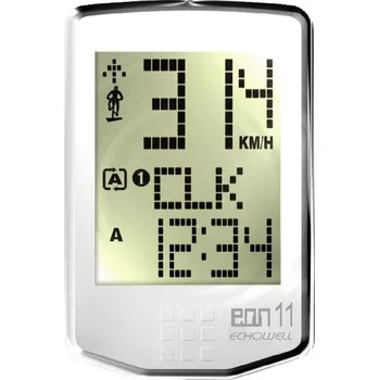 Tachometr Cyklocomputer Echowell EON 11 ..Velikost: bílá