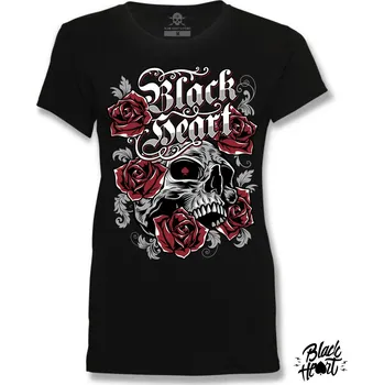 Dámské tričko Dámské Triko BLACK HEART STARLET Barva: Černá, Velikost: S