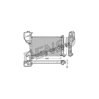Chladič motoru Chladič motoru DENSO (DE DRM17015)