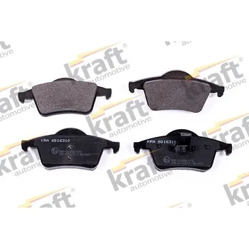 Brzdový systém Sada brzdových destiček, kotoučová brzda KRAFT AUTOMOTIVE 6016310