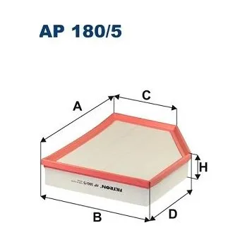 Vzduchový filtr Vzduchový filtr FILTRON AP 180/5