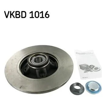 Brzdový kotouč Brzdový kotouč SKF VKBD 1016 - 1KS