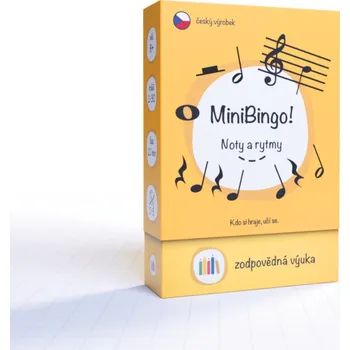 Zodpovědná výuka MiniBingo: Noty a rytmy