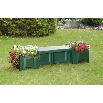 Zahradní lavice KHW Zahradní lavice Berlín Barva: Zelená