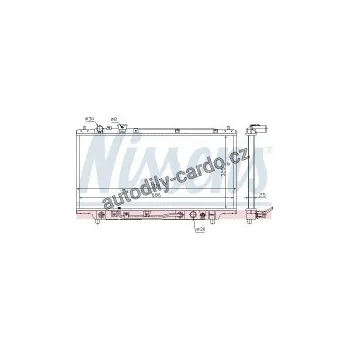 Chladič motoru Chladič motoru NISSENS 62384