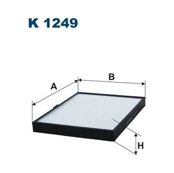 Autodíl Filtr, vzduch v interiéru FILTRON K 1249