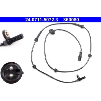 ABS Snímač, počet otáček kol ATE 24.0711-5072.3