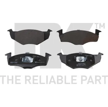 Brzdový systém Sada brzdových destiček, kotoučová brzda NK 224743