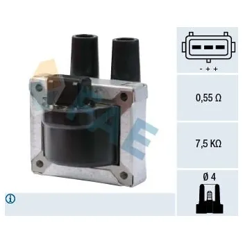 Zapalovací cívka Zapalovací cívka FAE 80232