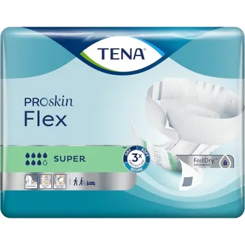 Inkontinenční kalhotky Plenkové kalhotky TENA Flex Super Large 30ks