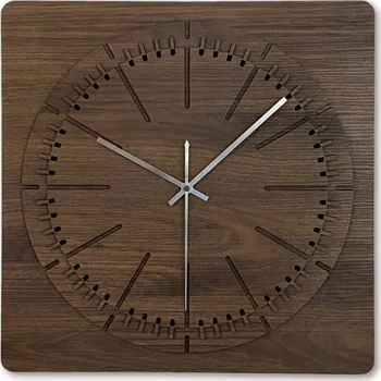 Hodiny "Chrono" Dřevěné hodiny 40x40cm provedení povrchu: dub