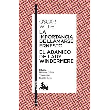 Cizojazyčná kniha La importancia de llamarse Ernesto / El abanico de lady Windermere - Oscar Wilde