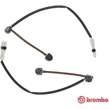 Brzdová destička Výstražný kontakt, opotřebení obložení BREMBO A 00 393