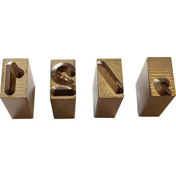 Jednotlivé znaky do nosiče 1 mm - ČÍSLICE, SPECIÁLNÍ ZNAKY 7