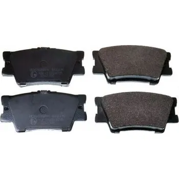 Brzdový systém Sada brzdových destiček, kotoučová brzda DENCKERMANN B111190