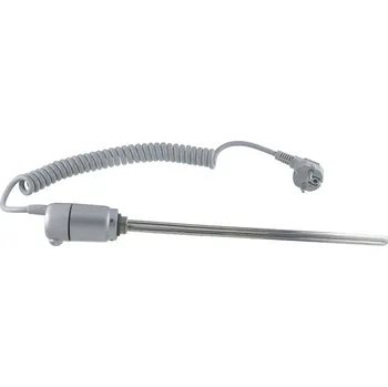 Topná tyč Topná tyč s termostatem 230V/900W 410 mm chrom mat (šedá) GT900MCH