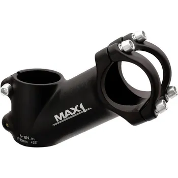 Představec na kolo Představec MAX1 High 80/35°/31,8 mm černý