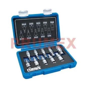 Klíč Sada imbus 1/2" 5-19mm/55mm, NAREX-SADA, 10-dílná, 5-19mm /443000957/