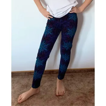 dosupliku Dívčí legíny tmavá mandala 116