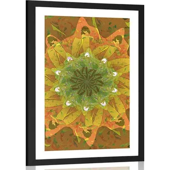 Plakát Dovido Plakát s paspartou unikátní vzor se ženami