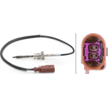 Čidlo automobilu Čidlo, teplota výfukových plynů HELLA 6PT 014 494-111