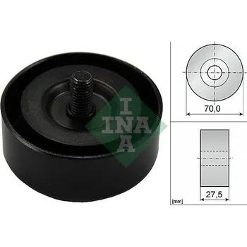 Auto-moto Vratná/vodicí kladka, klínový žebrový řemen Schaeffler INA 532 0606 10