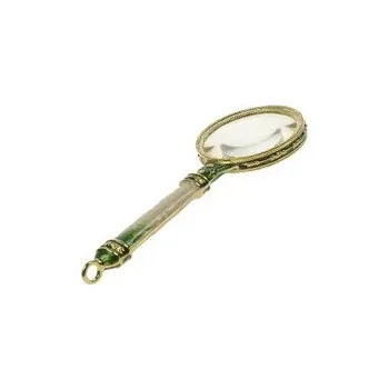 Lupa D 270A (4,5x) Barokní dárková lupa - zelená