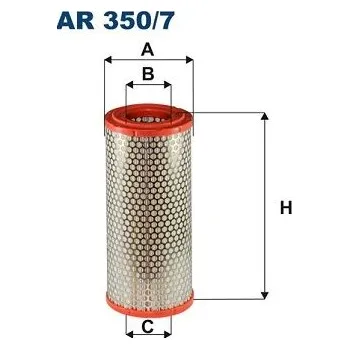 Vzduchový filtr Vzduchový filtr FILTRON AR 350/7