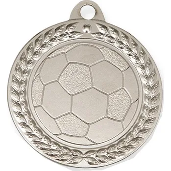 Cinkili Medaile C29005 zlatá, stříbrná, bronzová Fotbal Barva: Stříbrná