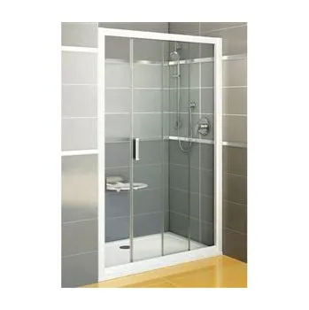Sprchové dveře Sprchové dveře Rapier NRDP2 120 satin/Transparent posuvné dveře (st.značení RDP2)