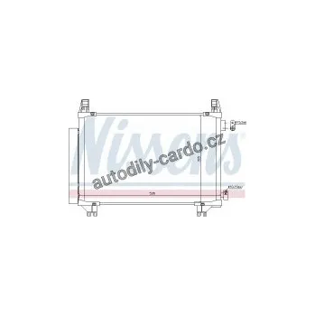 Chladič motoru Chladič klimatizace NISSENS 940270