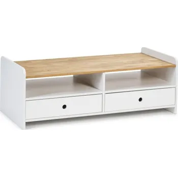 Konferenční stolek Konferenční stolek Marckeric Monte bílý (Stolek z masivu + MDF)