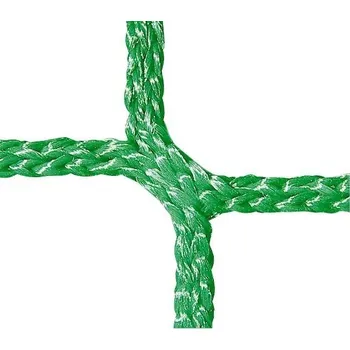 Pletivo Záchytná síť proti pádu PP 5 mm, 5x10 m, zelená, závěsná oka