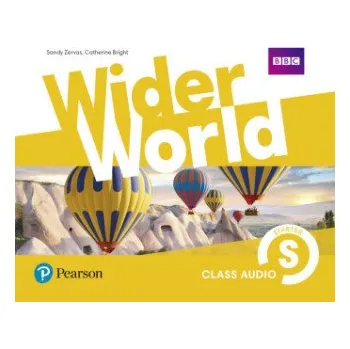 Anglický jazyk Wider World Starter Class Audio CDs – Sandy Zervas,Catherine Bright (EN)