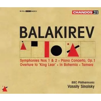 Zahraniční hudba 2CD Mily Balakirev: Symphonies Nos 1 & 2 2005 DDD