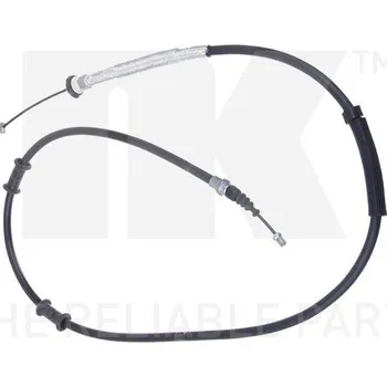 Lanko parkovací brzdy Tažné lanko, parkovací brzda NK 9023134