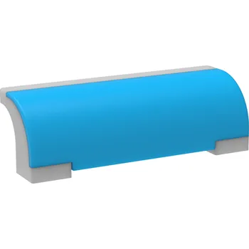 Stavební profil Alusic Madlo z polyamidu 113x35, modré