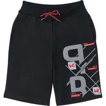 Chlapecké kraťasy Chlapecké kraťasy - Winkiki WTB 91429, černá/ červená tkanička Barva: Černá, Velikost: 146