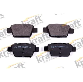 Brzdová destička Sada brzdových destiček, kotoučová brzda KRAFT AUTOMOTIVE 6003325