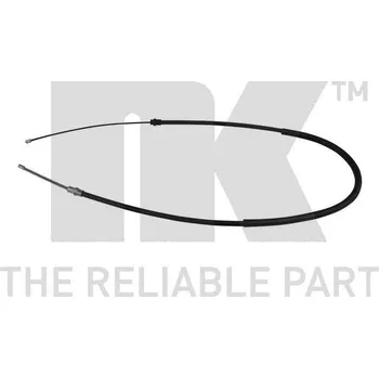 Lanko parkovací brzdy Tažné lanko, parkovací brzda NK 903956