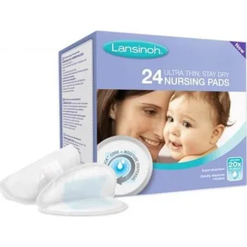 Vložka do podprsenky Lansinoh Jednorázové vložky do podprsenky 24 ks