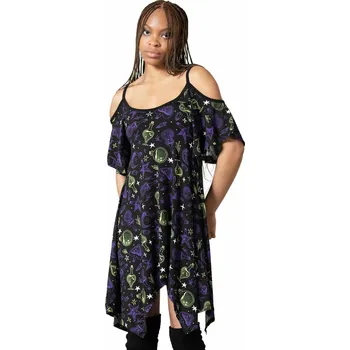 Dámské noční prádlo pyžamo dámské (noční košile) KILLSTAR - Magic Slumber Sleep - Black - XXL