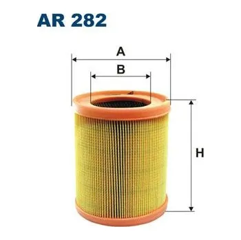 Vzduchový filtr Vzduchový filtr FILTRON AR 282