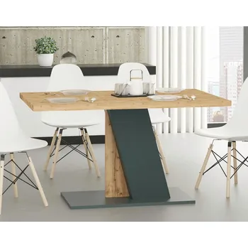 Jídelní stůl Jídelní stůl BRENES antracit/dub wotan