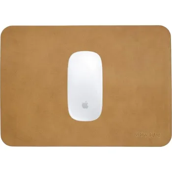Podložka pod myš KOŽENÁ PODLOŽKA POD MYŠ - SVĚTLÁ Vidra Brand